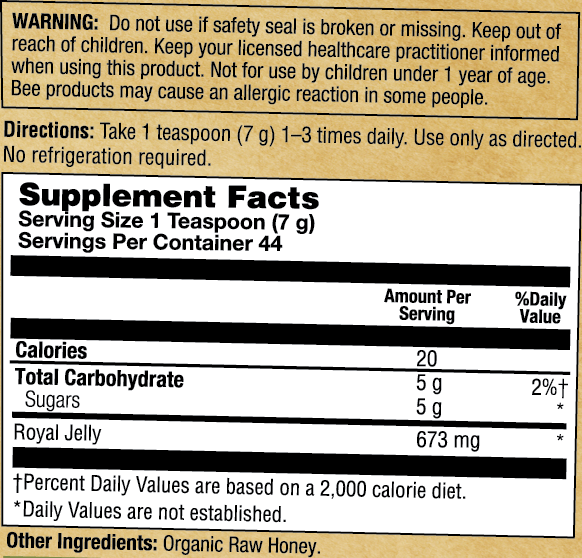 Royal Jelly In Honey