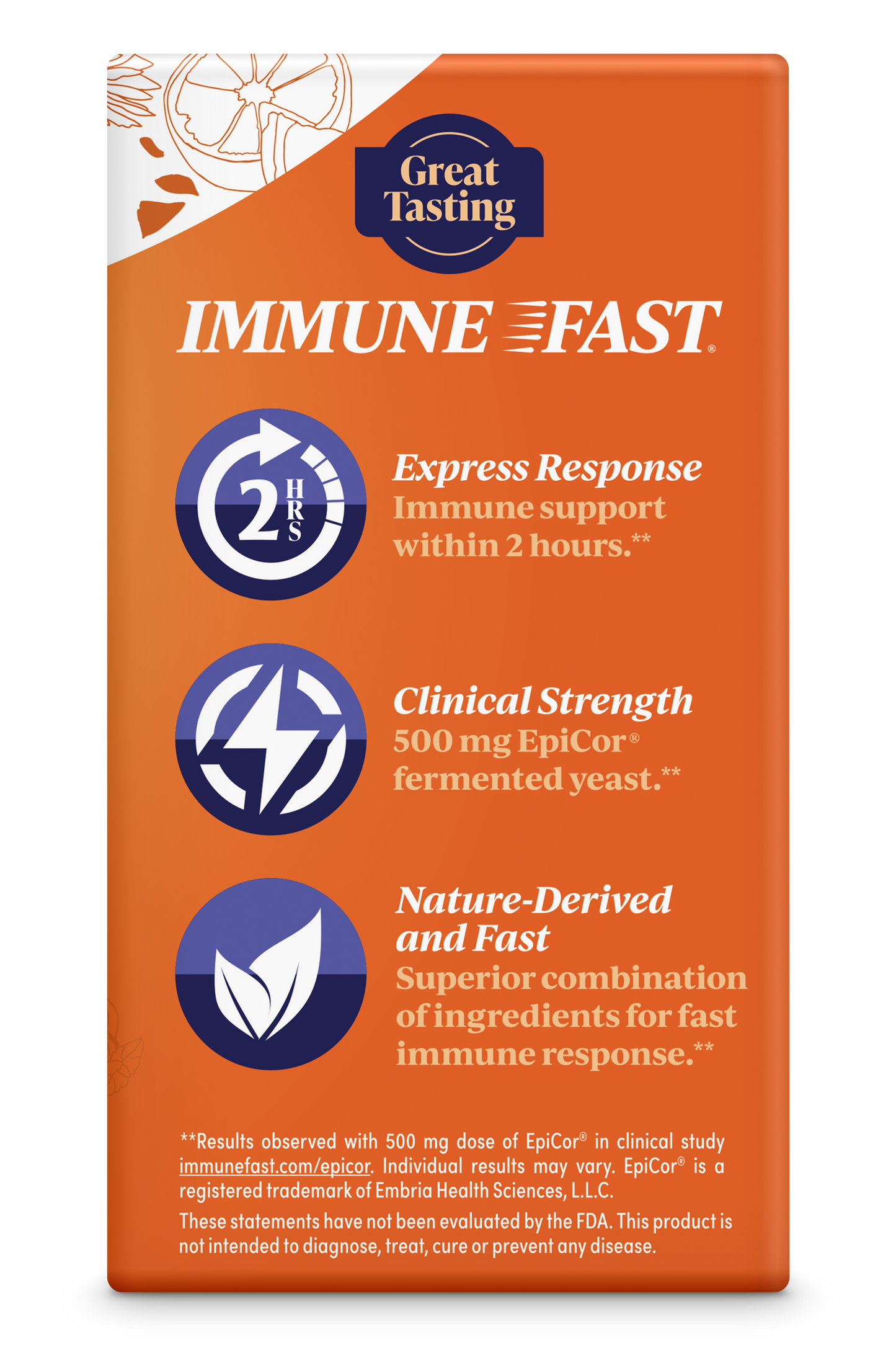 Immune Fast Zesty Orange