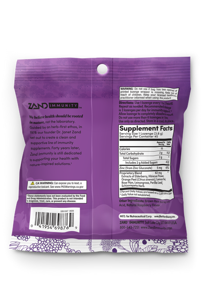 Elderberry Zinc Lozenges
