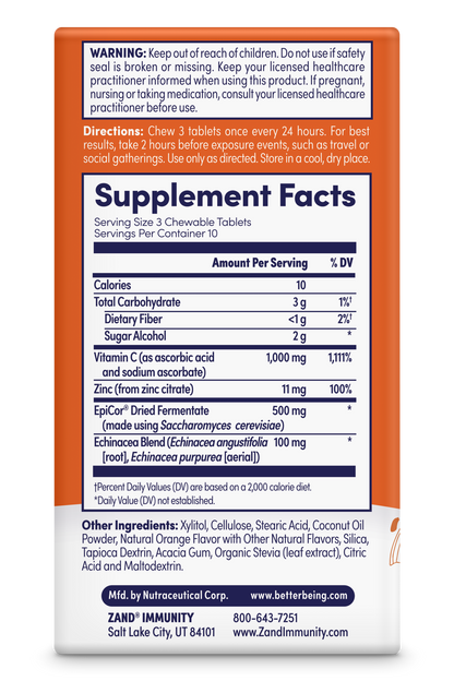 Immune Fast Zesty Orange