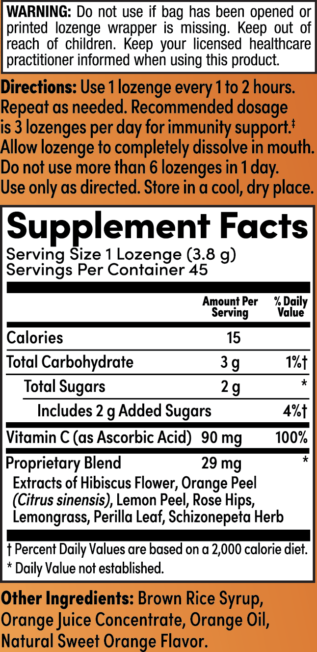 Orange C Lozenges